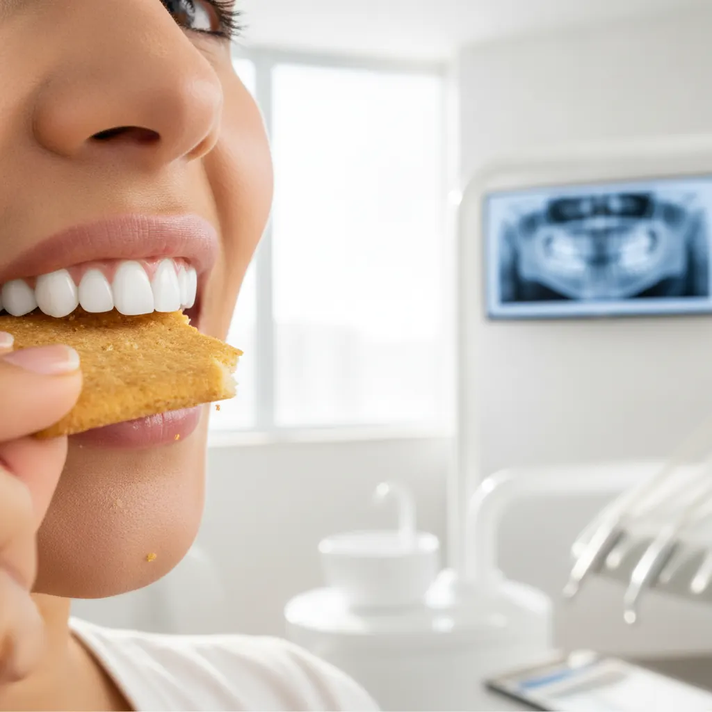Lentes de porcelana: pode comer alimentos duros? Goiânia